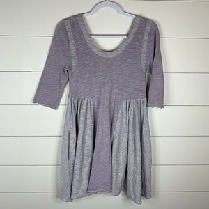 Purple Free People Scoop Neck Dress!